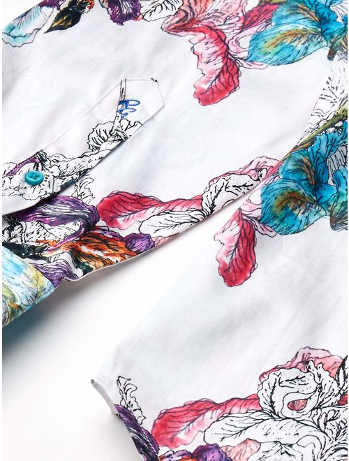Robert Graham Men's Broken Blossom L/S Woven Shirt