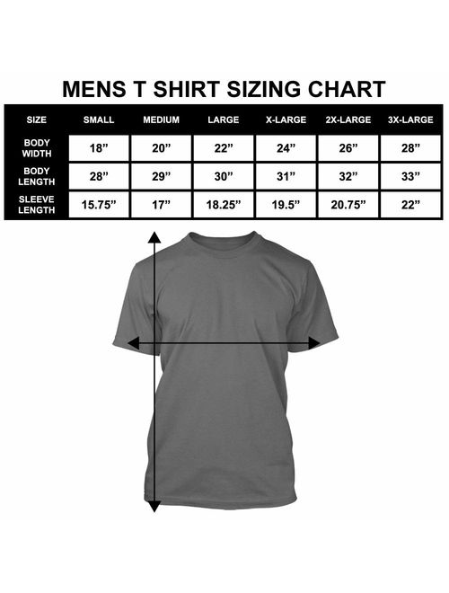 Haase Unlimited Beard Length Ruler - Manly Man Measure Men's T-Shirt
