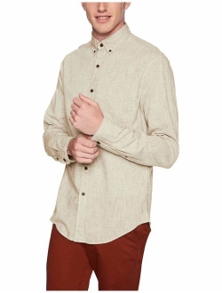 J.Crew Mercantile Men's Slim-fit Long Sleeve Textured Shirt