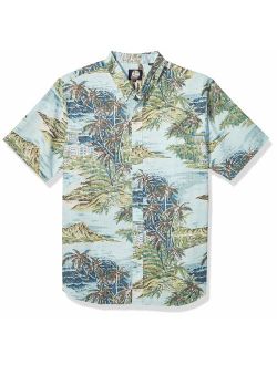 Reyn Spooner Men's Weekend Washed Tailored Fit Hawaiian Shirt