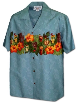 Tiki Tropical Men's Aloha Shirt