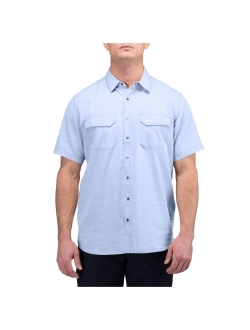 5.11 Tactical Men's Cotton Fabric Herringbone Short Sleeve Button-Up Shirt,Style 71375