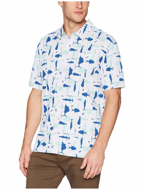 Columbia PFG Men's Trollers Best Short Sleeve Shirt, Breathable, Button-Up