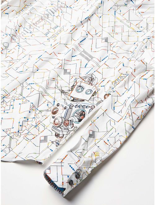 Robert Graham Men's Short Circuit L/S Woven Shirt