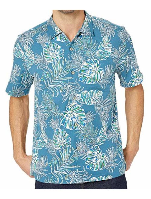Tommy Bahama Canyon Leaves Silk Blend Camp Shirt