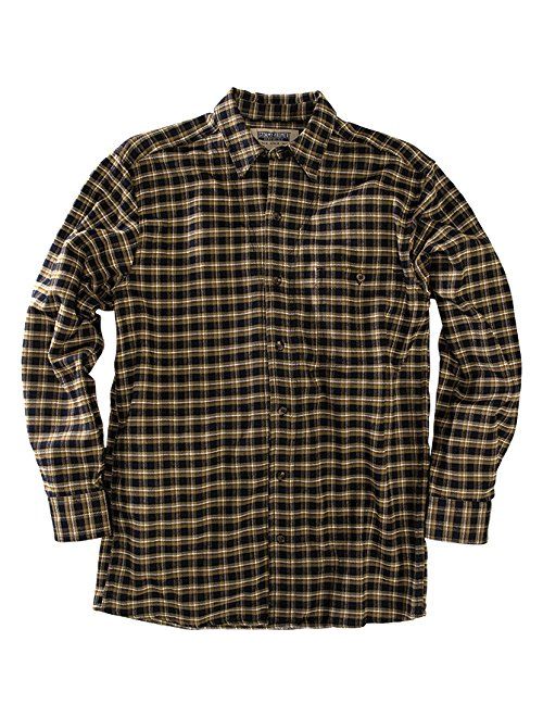 Stormy Kromer Flannel Shirt - Fall Weather Men's Long Sleeve Shirt