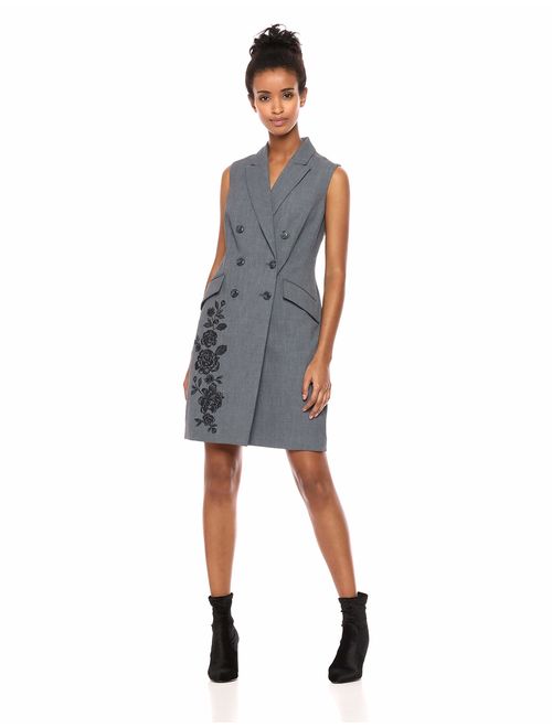 Calvin Klein Women's Sleeveless Coat Dress