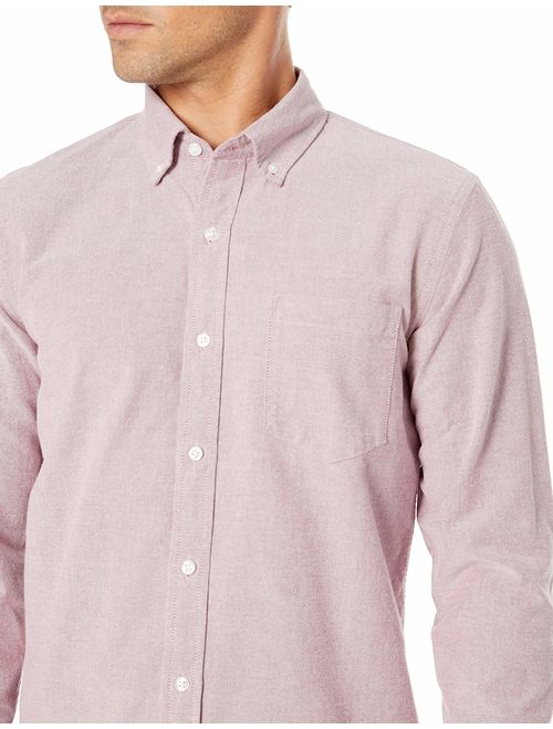 Amazon Brand - Goodthreads Men's Long Sleeve Oxford Shirt w/Pocket