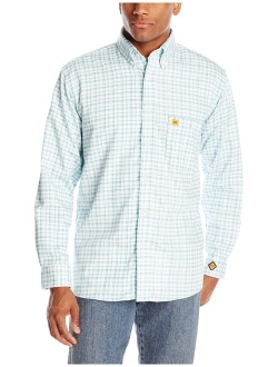 Riggs Workwear Men's Flame Resistant Western Two Pocket Snap Shirt
