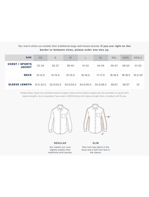 UNTUCKit Meridian - Untucked Shirt for Men Long Sleeve, Navy & White Pinstripe