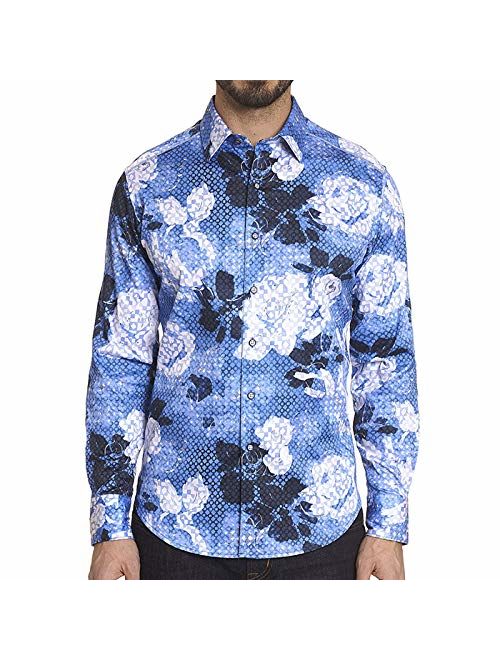 Robert Graham Men's Dark Crystal L/S Woven Shirt