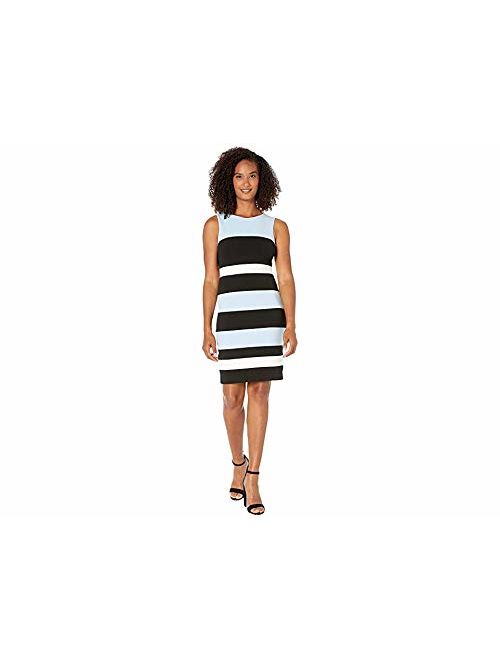 Tommy Hilfiger Women's Color Block Stripe Sheath Dress