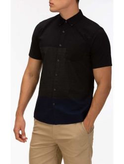 Mens Engineered One and Only Woven Short Sleeve Top