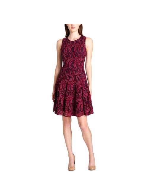 Tommy Hilfiger Womens Woodstock Floral Lace Party Dress