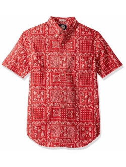 Reyn Spooner Men's Original Lahaina Spooner Kloth Tailored Fit Hawaiian Shirt