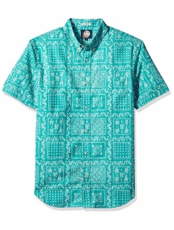 Reyn Spooner Men's Original Lahaina Spooner Kloth Tailored Fit Hawaiian Shirt