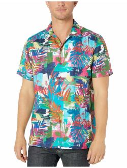 Men's Himalayas Short Sleeve Classic Fit Shirt