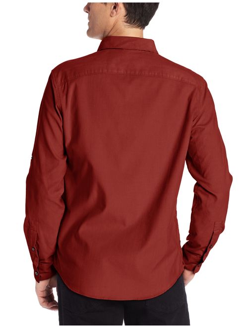 Geoffrey Beene Men's Cotton Pinwale Corduroy Classic Fit Long Sleeve Shirt