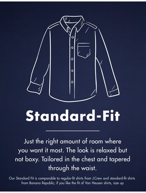 Amazon Brand - Goodthreads Men's Standard-Fit Long-Sleeve Gingham Slub Shirt
