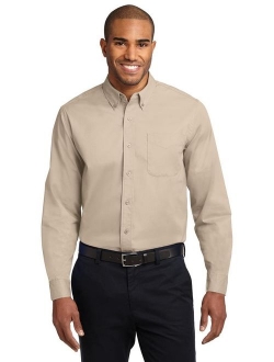 Men's Long Sleeve Wrinkle Resistant Easy Care Shirts in Regular, Big and Tall