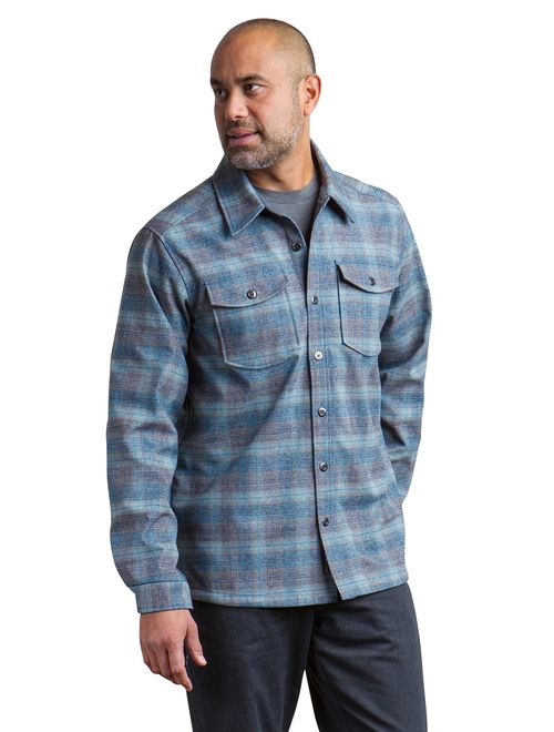 ExOfficio Men's Brux Burn Plaid Long Sleeve Shirt