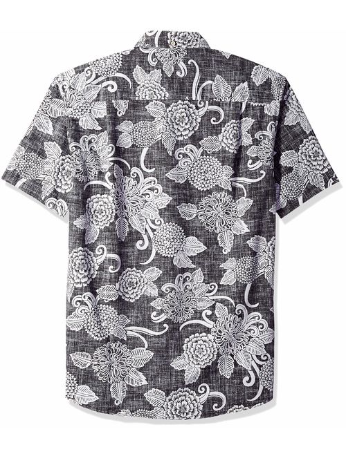 Reyn Spooner Men's Opti Mums Spooner Kloth Tailored Fit Hawaiian Shirt