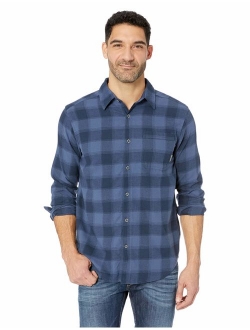 Men's Boulder Ridge Long Sleeve Flannel Shirt, Comfortable Stretch Cotton