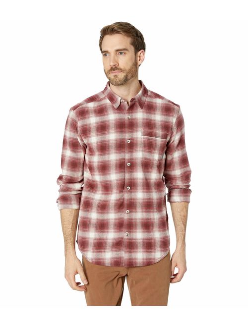 Columbia Men's Boulder Ridge Long Sleeve Flannel Shirt, Comfortable Stretch Cotton