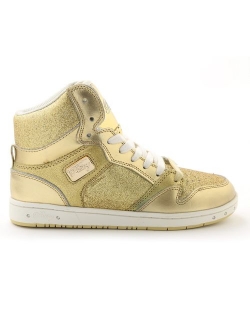 Pastry Glam Pie Glitter High-Top Sneaker & Dance Shoe for Adults