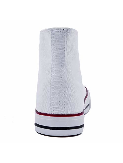 ZGR Mens Canvas Sneakers High Top Casual Shoes