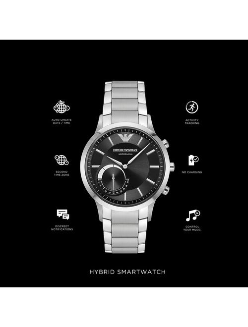 emporio armani connected gen 4 bracelet hybrid smartwatch