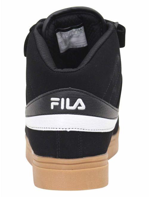 Fila VULC 13 MP Mens Black White Gum Athletic Sneaker Shoes