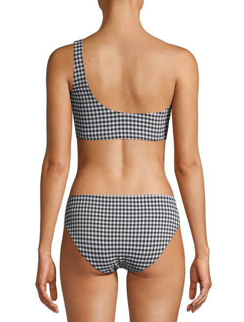 Vigoss Women's One-Shoulder Swimsuit, 2-Piece