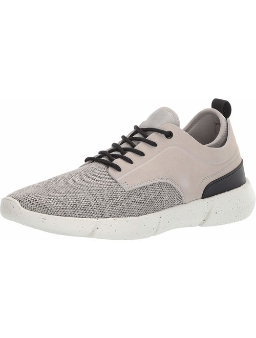 Crevo Men's Suede & Engineered Mesh Sneaker