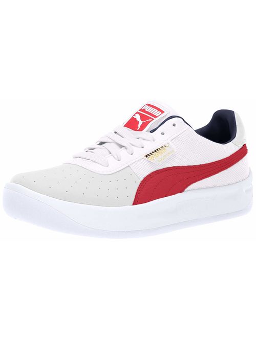 Puma Leather Lace Up California Colorful Sneaker