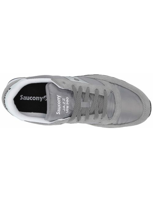 Saucony Men's Jazz Lowpro Sneaker, Grey, 8.5