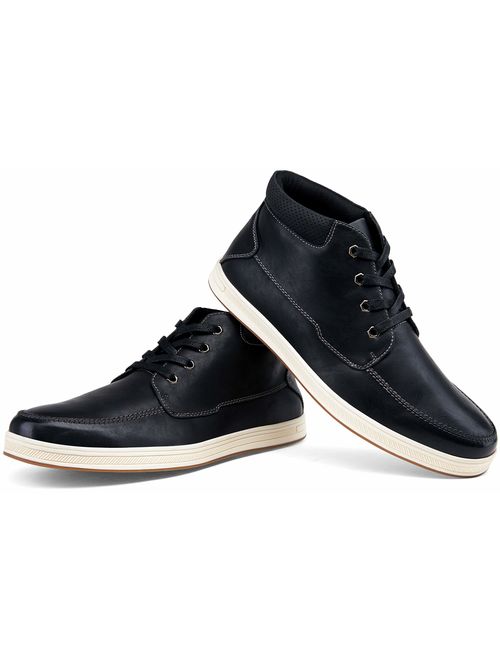 JOUSEN Men's Casual Shoes High Top Fashion Sneaker Lightweight Men Boots Shoes