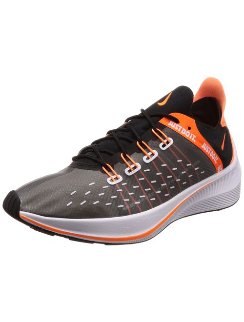 Nike Men's Exp-x14 Black, Grey and Orange Sneaker 45(EU)-11(US) Multicolour