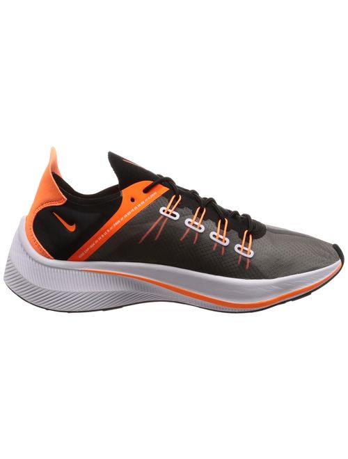 Nike Men's Exp-x14 Black, Grey and Orange Sneaker 45(EU)-11(US) Multicolour