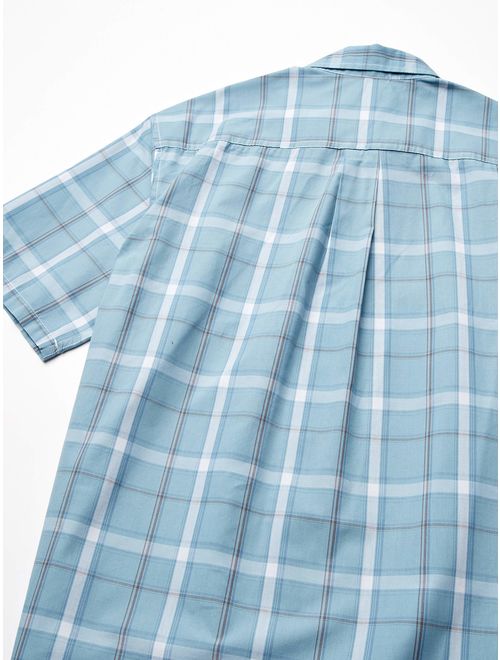 Dickies Men's Yarn Dyed Plaid Short Sleeve Shirt