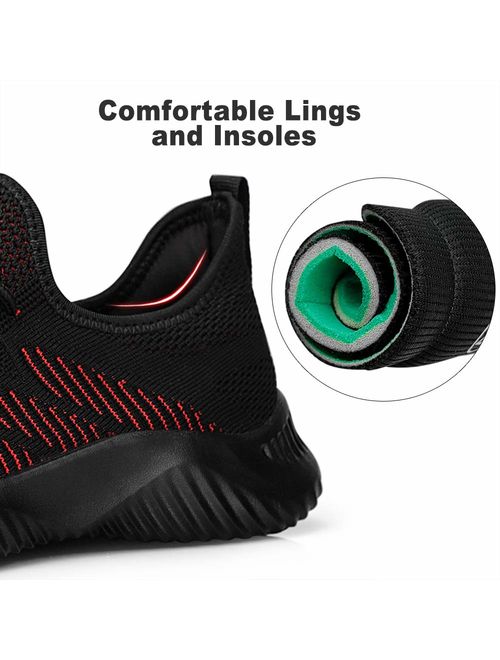 FeethitSlip On Sneakers Men Breathable Lightweight ComfortableFashion Non Slip Shoes for Men