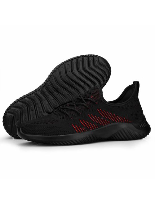 FeethitSlip On Sneakers Men Breathable Lightweight ComfortableFashion Non Slip Shoes for Men
