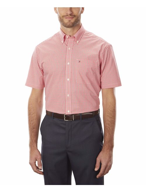Tommy Hilfiger Men's Short Sleeve Button Down Shirt