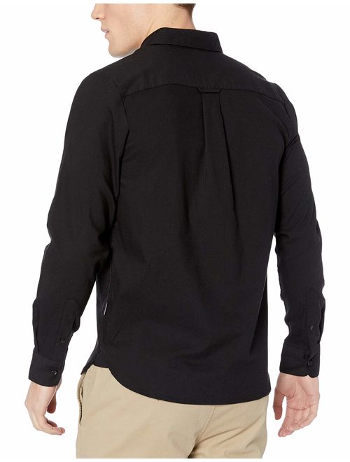 Volcom Men's Oxford Stretch Long Sleeve Button Up Shirt