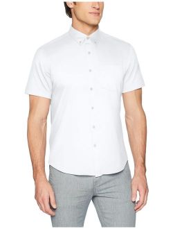 Men's Slim Fit Oxford Knit Shirt
