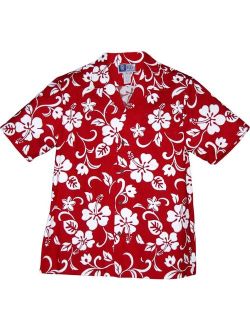 RJC Men's Hibiscus Pareo Hawaiian Shirt