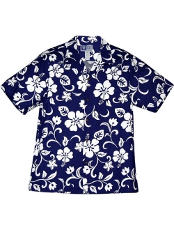 RJC Men's Hibiscus Pareo Hawaiian Shirt