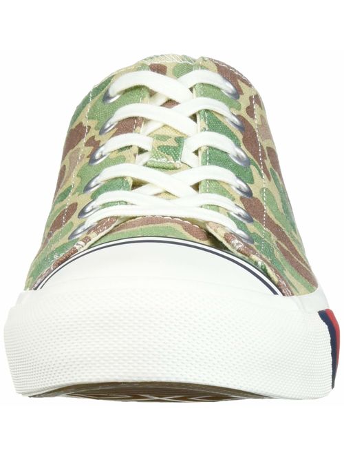 PRO-Keds Men's Royal Lo Washed Camo Canvas Sneaker