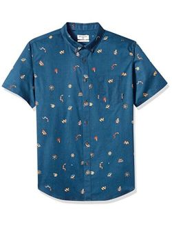Men's Sundays Mini Short Sleeve Woven Shirt