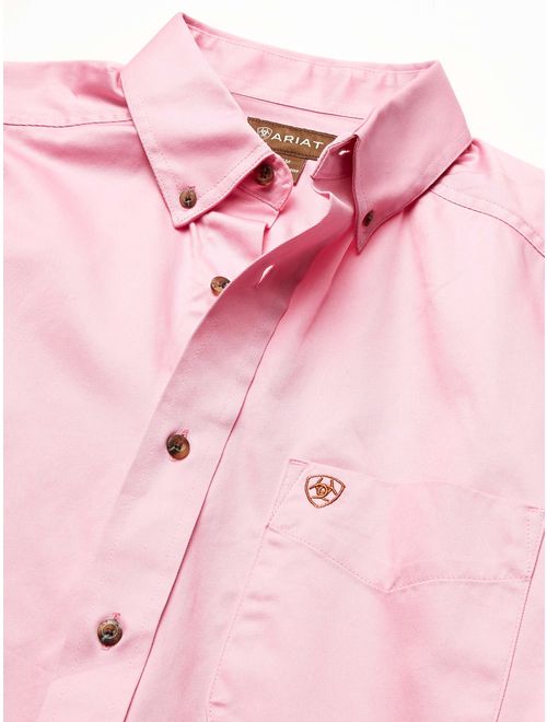 ARIAT Men's Solid Twill Shirt